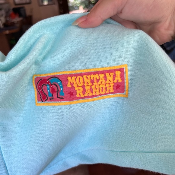 NWT woman’s HAWK western Montana Ranch rodeo club made in the USA sweatshirt - Picture 15 of 16